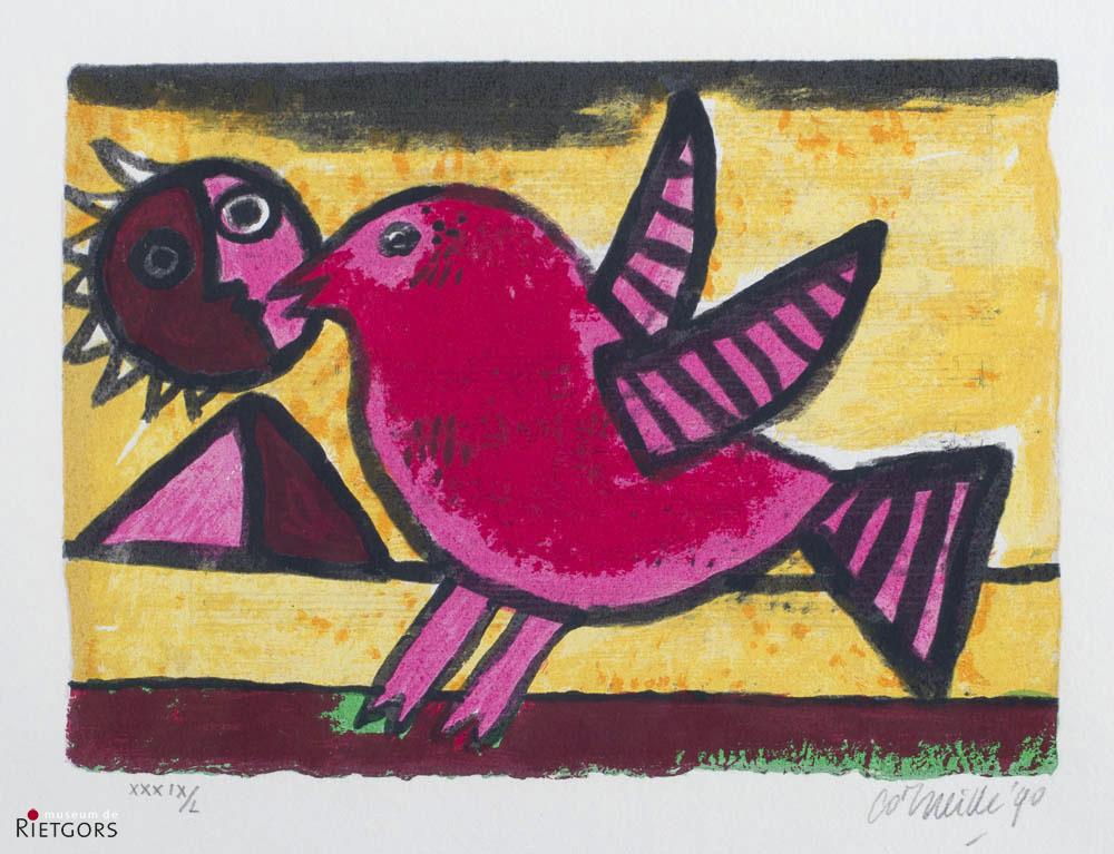 Corneille (1922) - Vogeltjes serie. Ges. en ’90.
